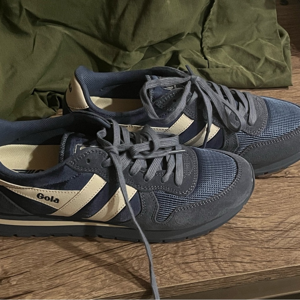 Gola womens Blue and Cream Sneakers